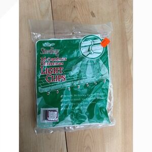 Sterling 16 Outdoor Christmas Light Clips No Tools Needed Easy Install